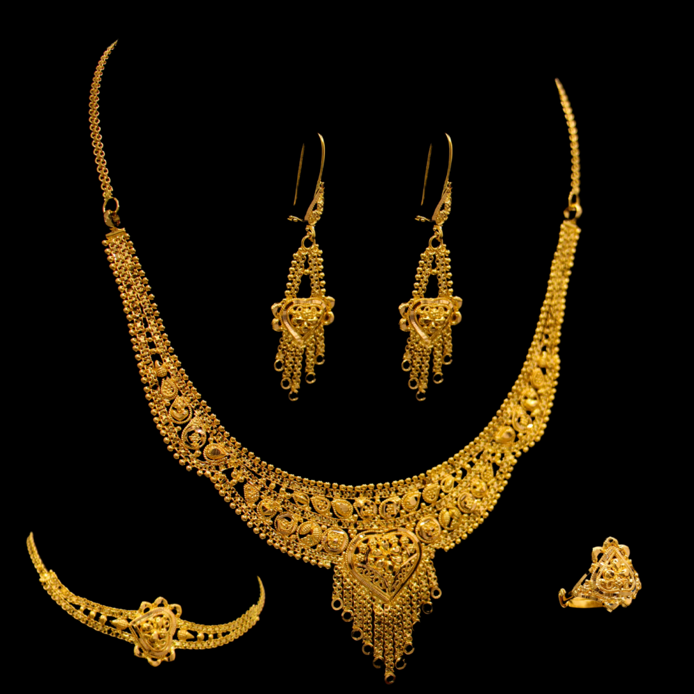 21K Short Necklace Set – SB25434